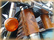 motorcycle fork covers
